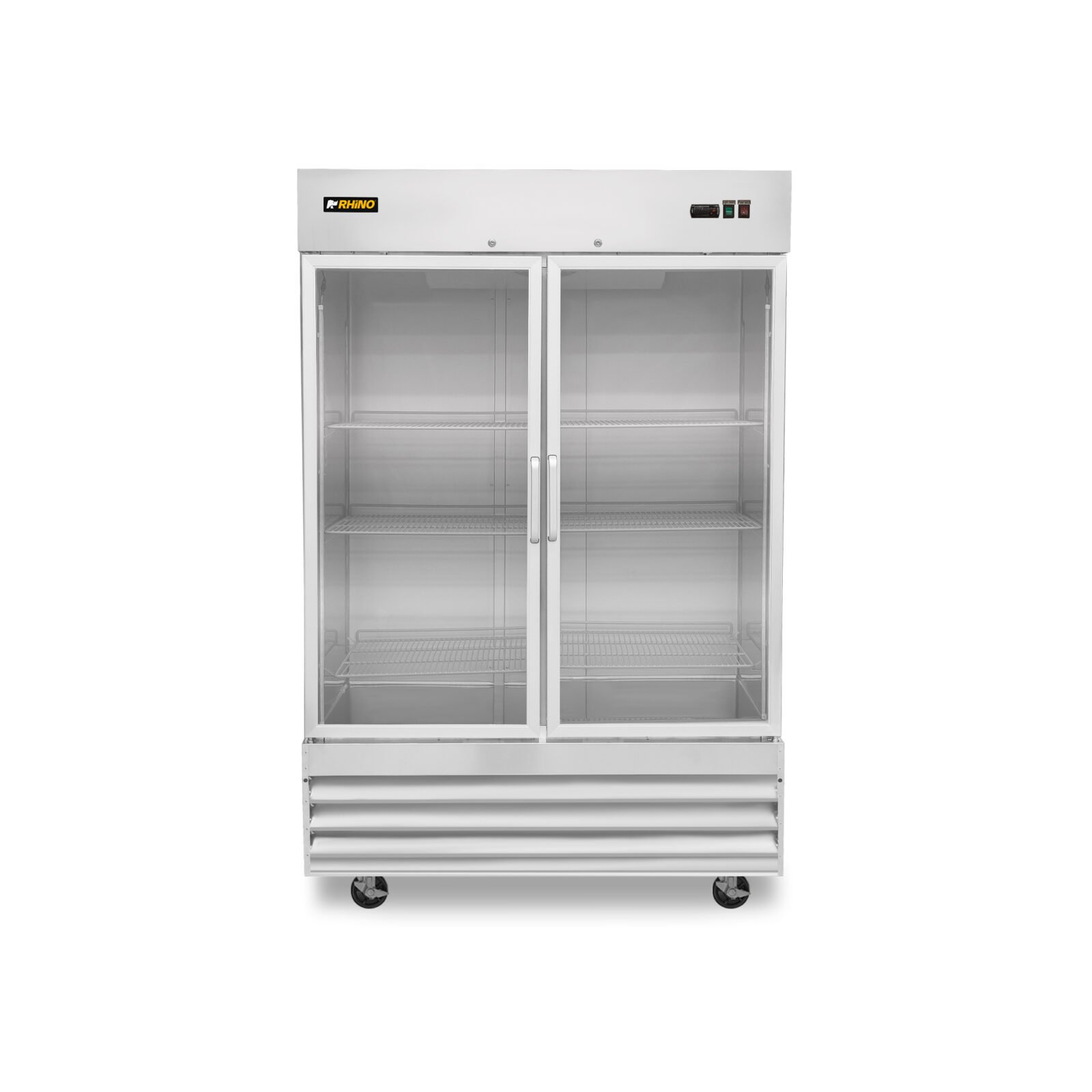 Congelador Vertical de Acero Inoxidable con Purta de Cristal 41 pies / 1,169 L 2
